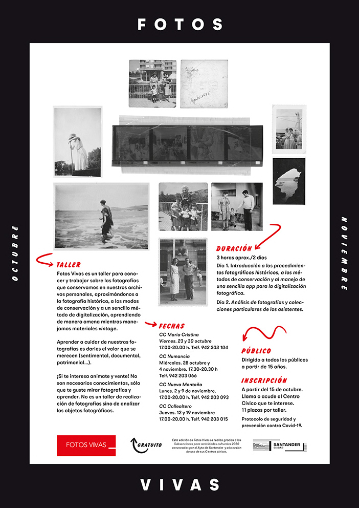 cartel fotos vivas 2020