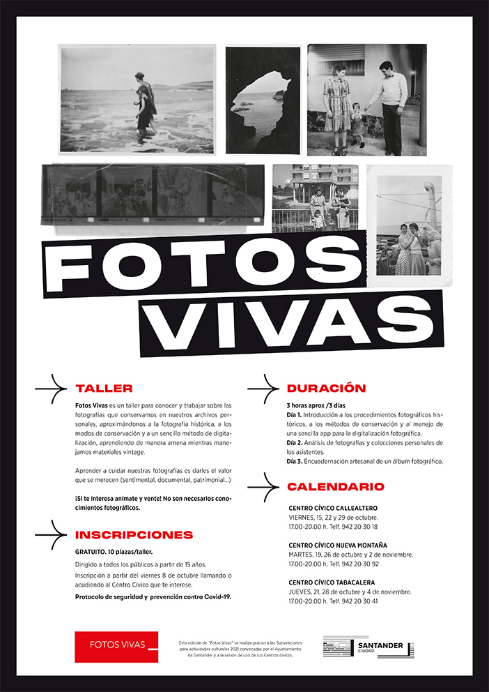 cartel fotos vivas 2021